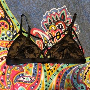 Black Lace Bralette | RESERVED